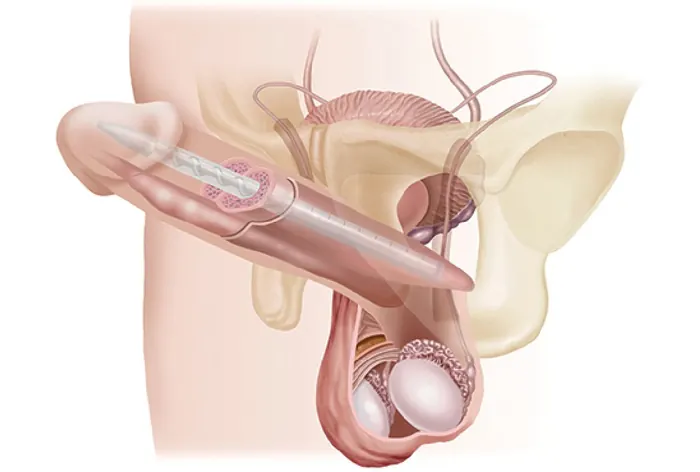 Malleable semi-rigid penile implant