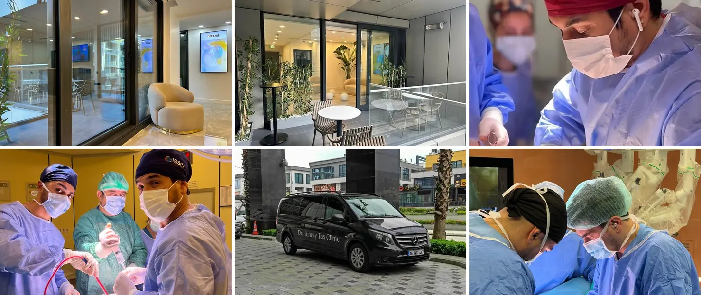 Tuncay Tas clinic Istanbul interior